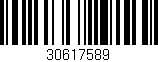 Código de barras (EAN, GTIN, SKU, ISBN): '30617589'