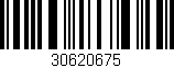 Código de barras (EAN, GTIN, SKU, ISBN): '30620675'
