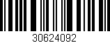 Código de barras (EAN, GTIN, SKU, ISBN): '30624092'