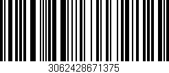 Código de barras (EAN, GTIN, SKU, ISBN): '3062428671375'