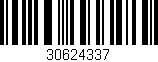 Código de barras (EAN, GTIN, SKU, ISBN): '30624337'