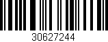 Código de barras (EAN, GTIN, SKU, ISBN): '30627244'