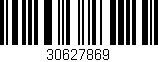 Código de barras (EAN, GTIN, SKU, ISBN): '30627869'