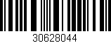 Código de barras (EAN, GTIN, SKU, ISBN): '30628044'