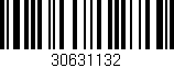 Código de barras (EAN, GTIN, SKU, ISBN): '30631132'