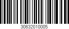 Código de barras (EAN, GTIN, SKU, ISBN): '30632010005'