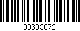 Código de barras (EAN, GTIN, SKU, ISBN): '30633072'