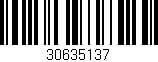 Código de barras (EAN, GTIN, SKU, ISBN): '30635137'