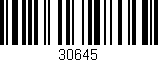 Código de barras (EAN, GTIN, SKU, ISBN): '30645'