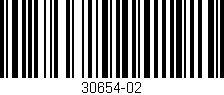 Código de barras (EAN, GTIN, SKU, ISBN): '30654-02'
