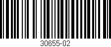 Código de barras (EAN, GTIN, SKU, ISBN): '30655-02'