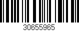 Código de barras (EAN, GTIN, SKU, ISBN): '30655965'