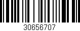 Código de barras (EAN, GTIN, SKU, ISBN): '30656707'