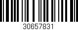 Código de barras (EAN, GTIN, SKU, ISBN): '30657831'