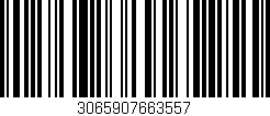 Código de barras (EAN, GTIN, SKU, ISBN): '3065907663557'