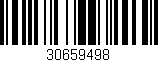 Código de barras (EAN, GTIN, SKU, ISBN): '30659498'