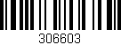 Código de barras (EAN, GTIN, SKU, ISBN): '306603'