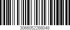 Código de barras (EAN, GTIN, SKU, ISBN): '3066052268048'