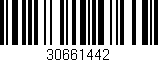 Código de barras (EAN, GTIN, SKU, ISBN): '30661442'