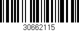 Código de barras (EAN, GTIN, SKU, ISBN): '30662115'