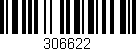 Código de barras (EAN, GTIN, SKU, ISBN): '306622'