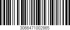 Código de barras (EAN, GTIN, SKU, ISBN): '3066471002865'