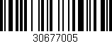 Código de barras (EAN, GTIN, SKU, ISBN): '30677005'