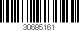Código de barras (EAN, GTIN, SKU, ISBN): '30685161'