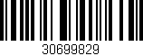 Código de barras (EAN, GTIN, SKU, ISBN): '30699829'