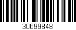 Código de barras (EAN, GTIN, SKU, ISBN): '30699848'