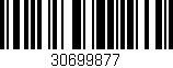 Código de barras (EAN, GTIN, SKU, ISBN): '30699877'