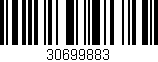 Código de barras (EAN, GTIN, SKU, ISBN): '30699883'