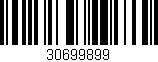 Código de barras (EAN, GTIN, SKU, ISBN): '30699899'