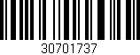 Código de barras (EAN, GTIN, SKU, ISBN): '30701737'