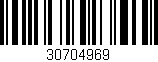 Código de barras (EAN, GTIN, SKU, ISBN): '30704969'