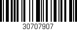 Código de barras (EAN, GTIN, SKU, ISBN): '30707907'