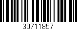 Código de barras (EAN, GTIN, SKU, ISBN): '30711857'