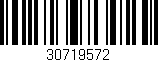 Código de barras (EAN, GTIN, SKU, ISBN): '30719572'