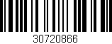 Código de barras (EAN, GTIN, SKU, ISBN): '30720866'