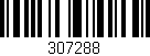 Código de barras (EAN, GTIN, SKU, ISBN): '307288'
