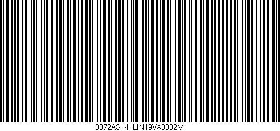 Código de barras (EAN, GTIN, SKU, ISBN): '3072AS141LIN19VA0002M'