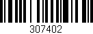 Código de barras (EAN, GTIN, SKU, ISBN): '307402'