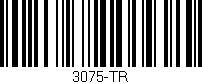 Código de barras (EAN, GTIN, SKU, ISBN): '3075-TR'