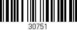 Código de barras (EAN, GTIN, SKU, ISBN): '30751'