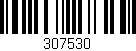 Código de barras (EAN, GTIN, SKU, ISBN): '307530'