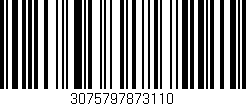 Código de barras (EAN, GTIN, SKU, ISBN): '3075797873110'
