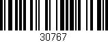 Código de barras (EAN, GTIN, SKU, ISBN): '30767'