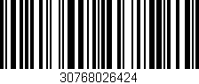 Código de barras (EAN, GTIN, SKU, ISBN): '30768026424'