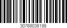 Código de barras (EAN, GTIN, SKU, ISBN): '30768038199'