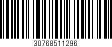 Código de barras (EAN, GTIN, SKU, ISBN): '30768511296'